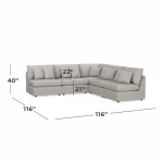 Beckham L-Shaped Sectional - Image 4