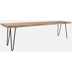 Nature's Edge Live Edge 70" Bench - Image 3