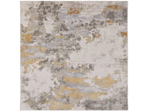Waldor 3970F In Gold-Birch Rugs Feizy Rugs