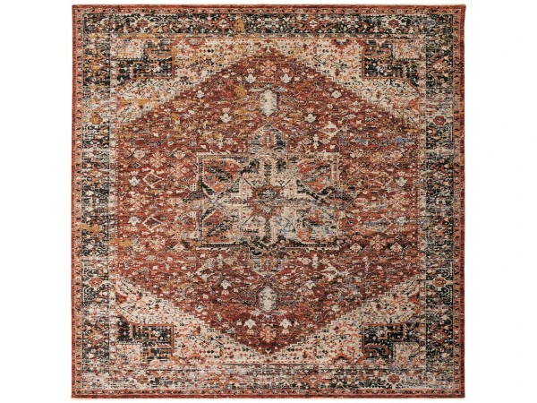Caprio 3960F In Rust Rugs Feizy Rugs