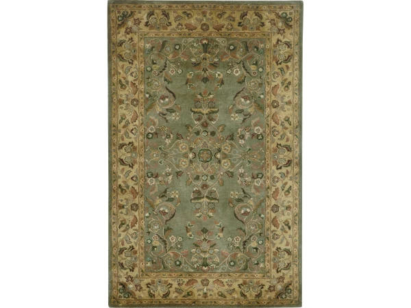 Heritage HG-08 Green Rugs Customizable