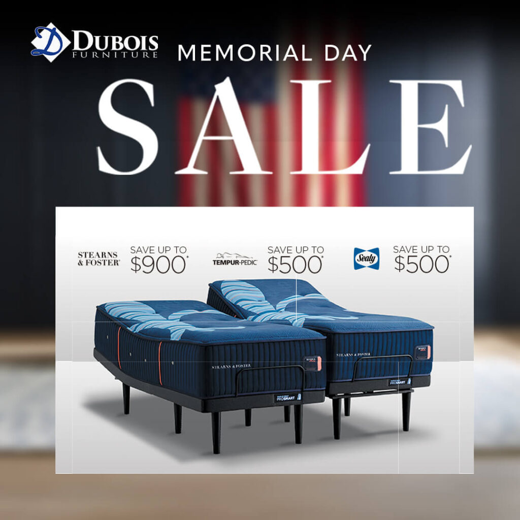 Dubois Memorial Day MATTRESS SM Image APR2026