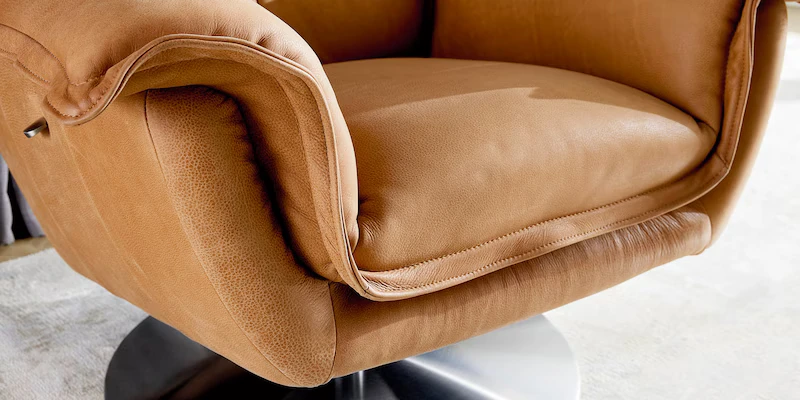 Bassett Dunn Leather Swivel Arm Chair Chairs Bassett 17 Bassett Dunn Leather Swivel Arm Chair Chairs Bassett 17