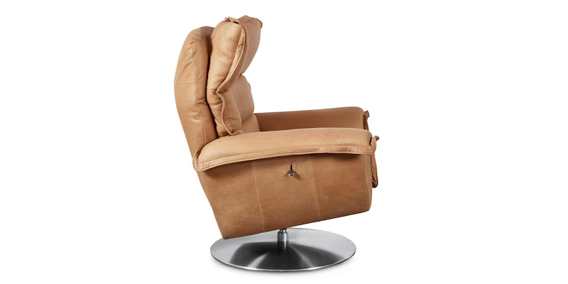 Bassett Dunn Leather Swivel Arm Chair Chairs Bassett 19 Bassett Dunn Leather Swivel Arm Chair Chairs Bassett 19