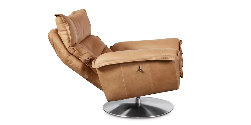 Bassett Dunn Leather Swivel Arm Chair Chairs Bassett 20 Bassett Dunn Leather Swivel Arm Chair Chairs Bassett 20