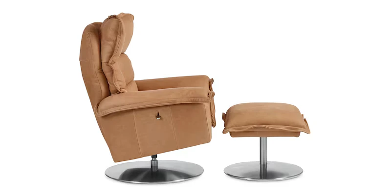 Bassett Dunn Leather Swivel Arm Chair Chairs Bassett 21 Bassett Dunn Leather Swivel Arm Chair Chairs Bassett 21