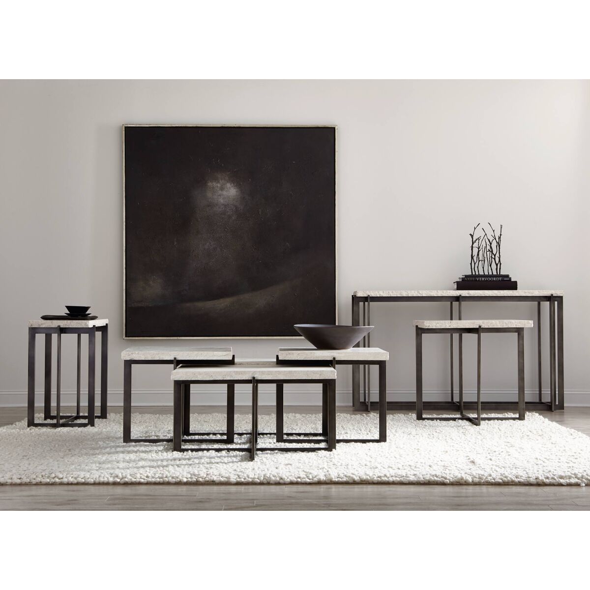 Hathaway Metal Bunching Cocktail Table Cocktail & Coffee Tables Bernhardt 8 Hathaway Metal Bunching Cocktail Table Cocktail & Coffee Tables Bernhardt 8