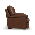 David Pecan Leather Sofa - Image 3
