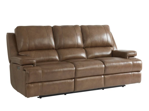ParsonsClub Level Sofa w/Power Sofas Bassett Furniture ParsonsClub Level Sofa w/Power Sofas Bassett Furniture