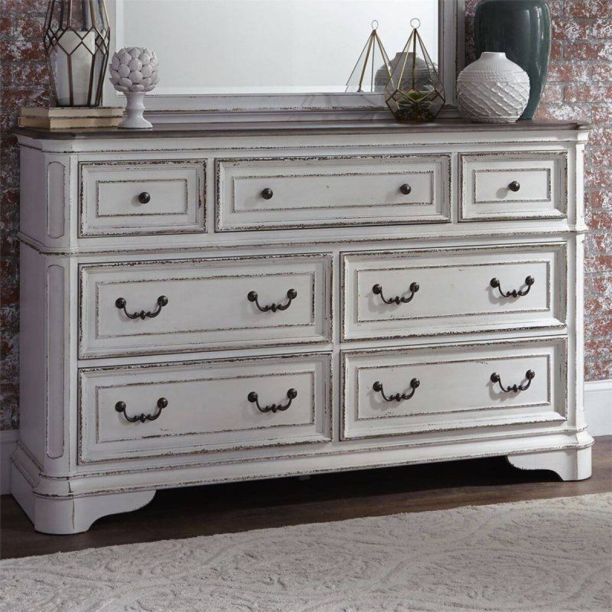 Magnolia Manor 7 Drawer Dresser Dressers Liberty Furniture 6 Magnolia Manor 7 Drawer Dresser Dressers Liberty Furniture 6