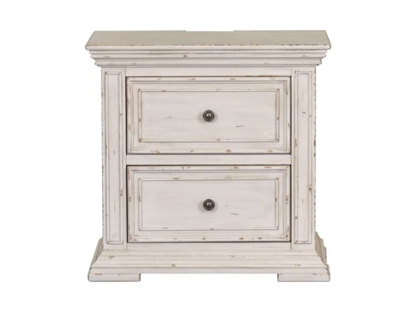 Big Valley Bedside Chest with Charging Station Nightstands Liberty Furniture Big Valley Bedside Chest with Charging Station Nightstands Liberty Furniture
