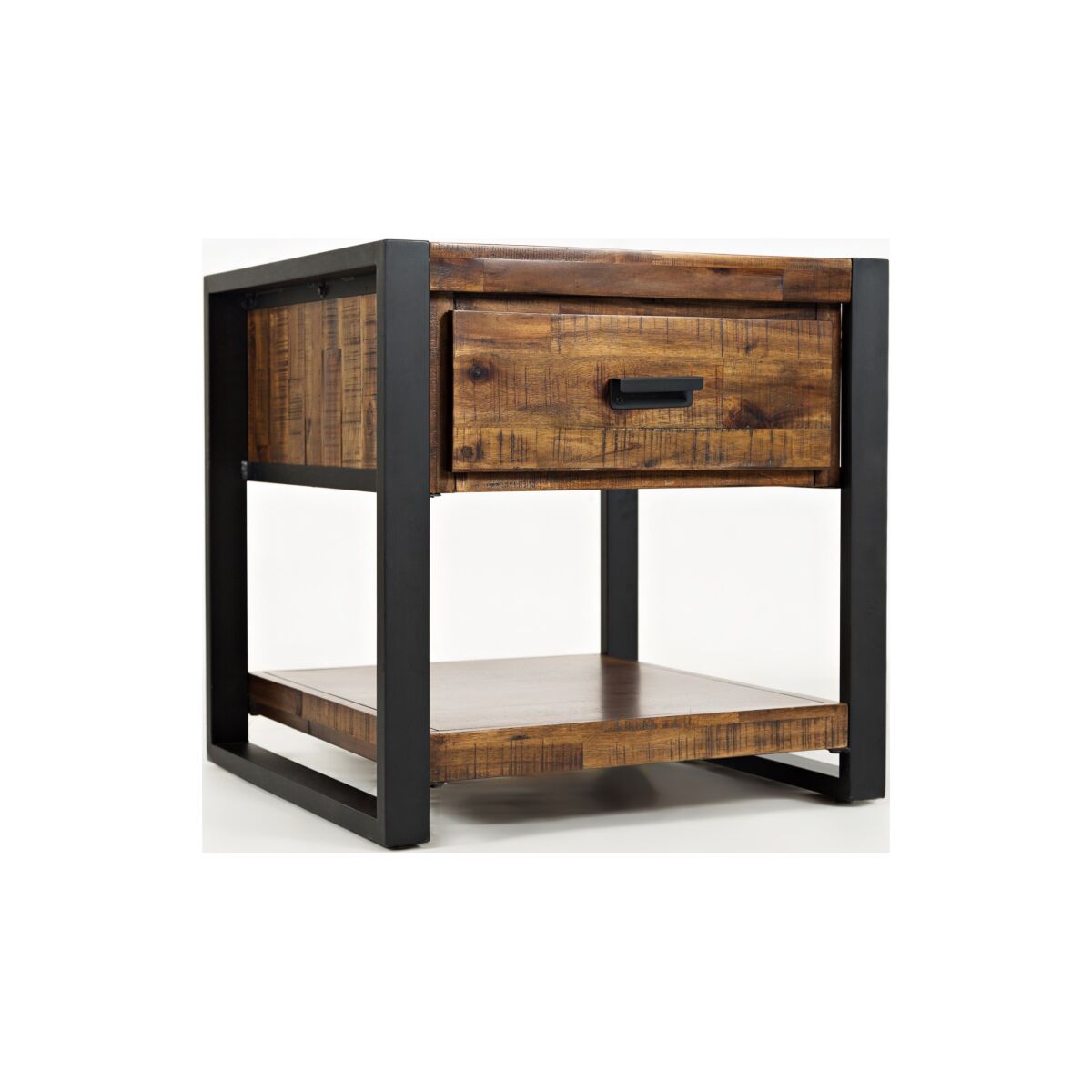 Loftworks 1 Drawer End Table with Shelf End Tables Jofran 6 Loftworks 1 Drawer End Table with Shelf End Tables Jofran 6