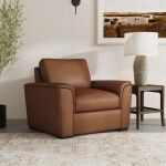 Flexsteel Henry Caramel Chair Chairs Flexsteel 12