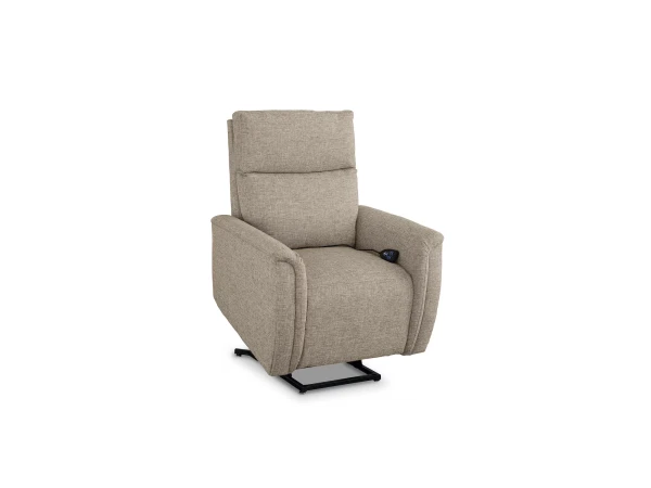 Bassett Harris Lay Flat Swivel Power Lift Recliner Lift Chairs Bassett 6