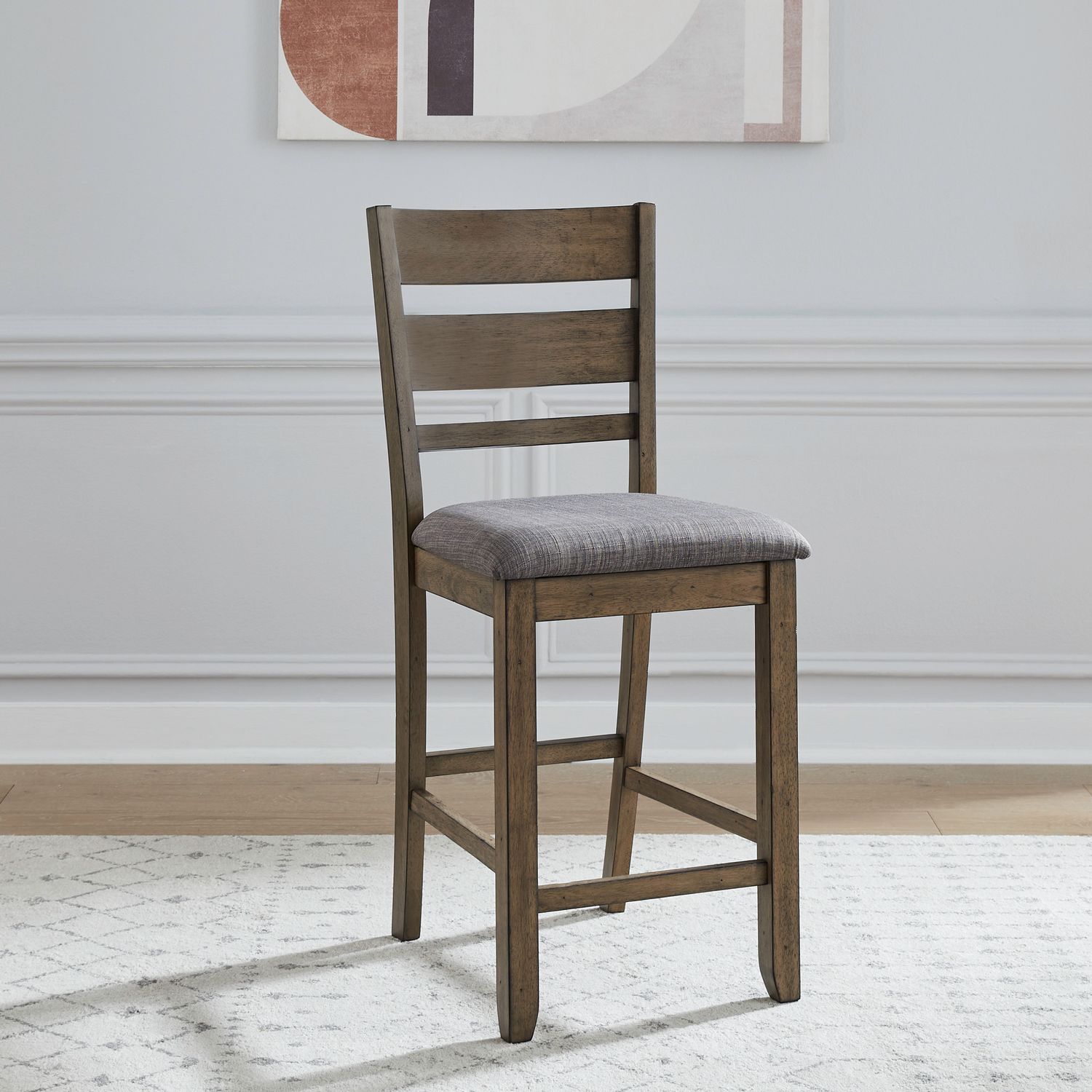 Liberty Brook Bay Slat Back Counter Chair