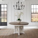 Liberty River Place 5-Piece Pedestal Dining Set - Image 3