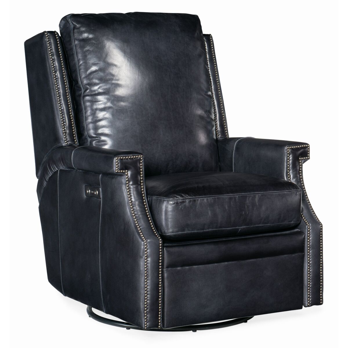 RC Collin PWR Swivel Glider Recliner Recliners Hooker Furniture 6