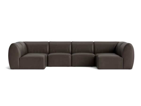 Bassett Cabo Leather Chaise Sectional Living Room bassett custom 17 Bassett Cabo Leather Chaise Sectional Living Room bassett custom 17