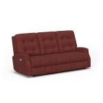 Flexsteel Devon Power Reclining Sofa with Power Headrests - Image 3