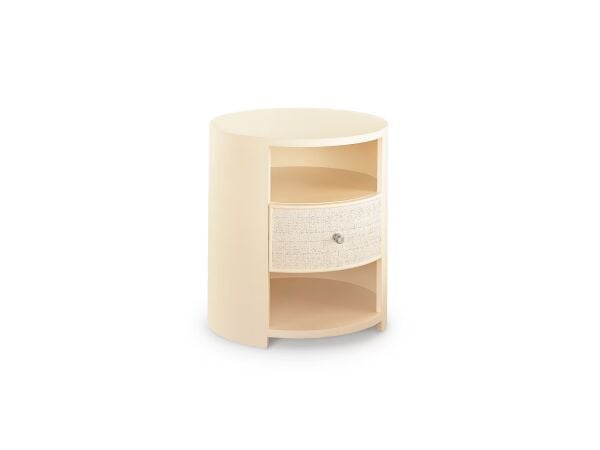 Bassett Newbury Round Bedside Table Nightstands Bassett
