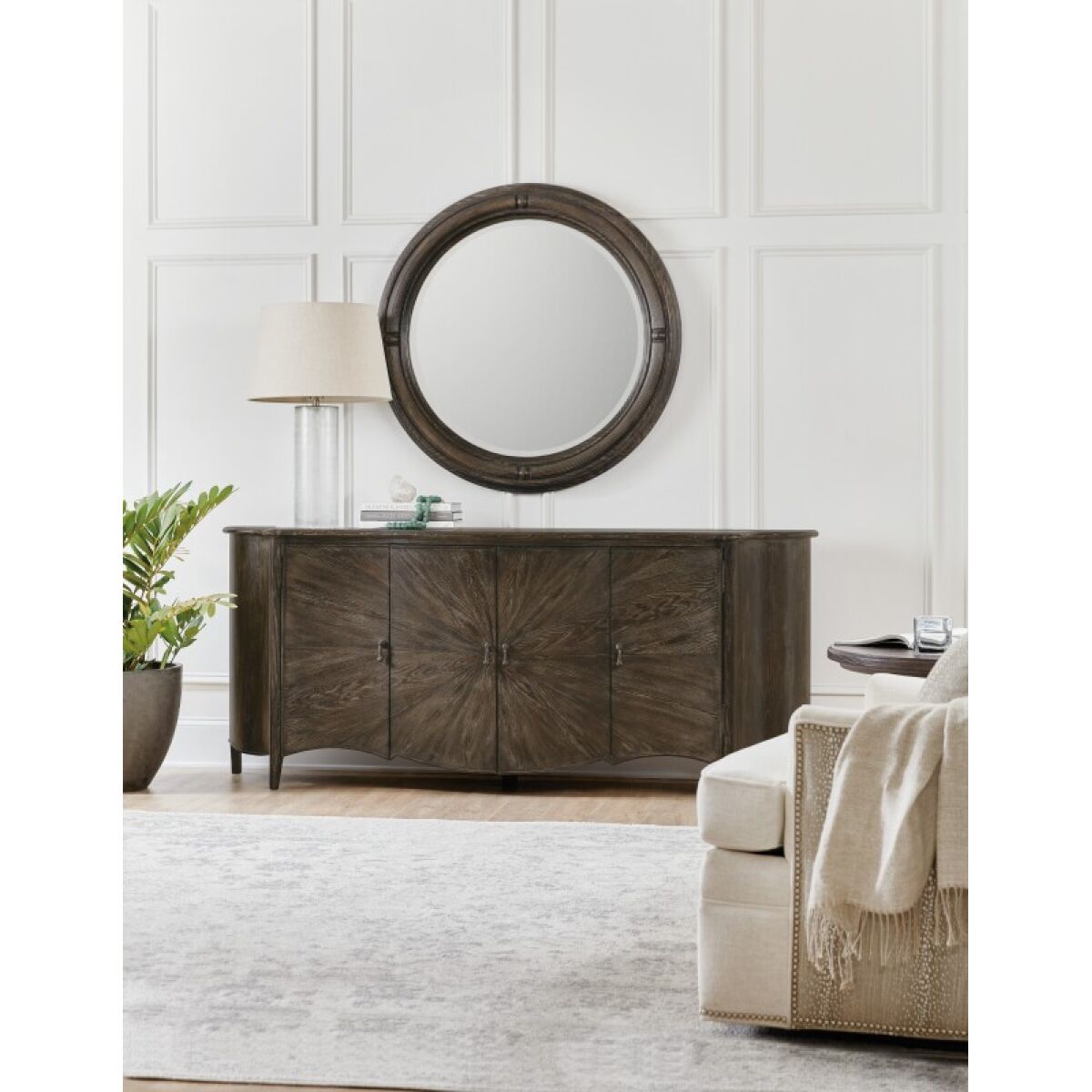 Traditions Round Mirror Bedroom Mirrors Brown 7 Traditions Round Mirror Bedroom Mirrors Brown 7