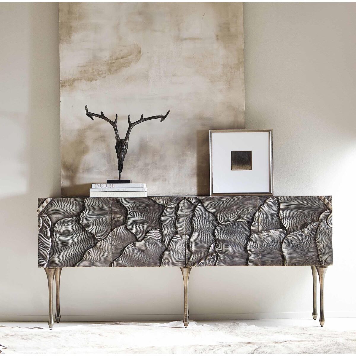 Bernhardt Flora Entertainment Credenza Console Tables Bernhardt 9