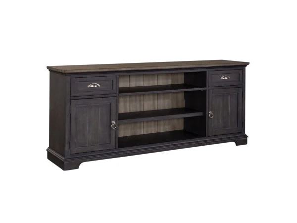 Liberty Ocean Isle 72 Inch Entertainment TV Stand Entertainment Stands Entertainment Console