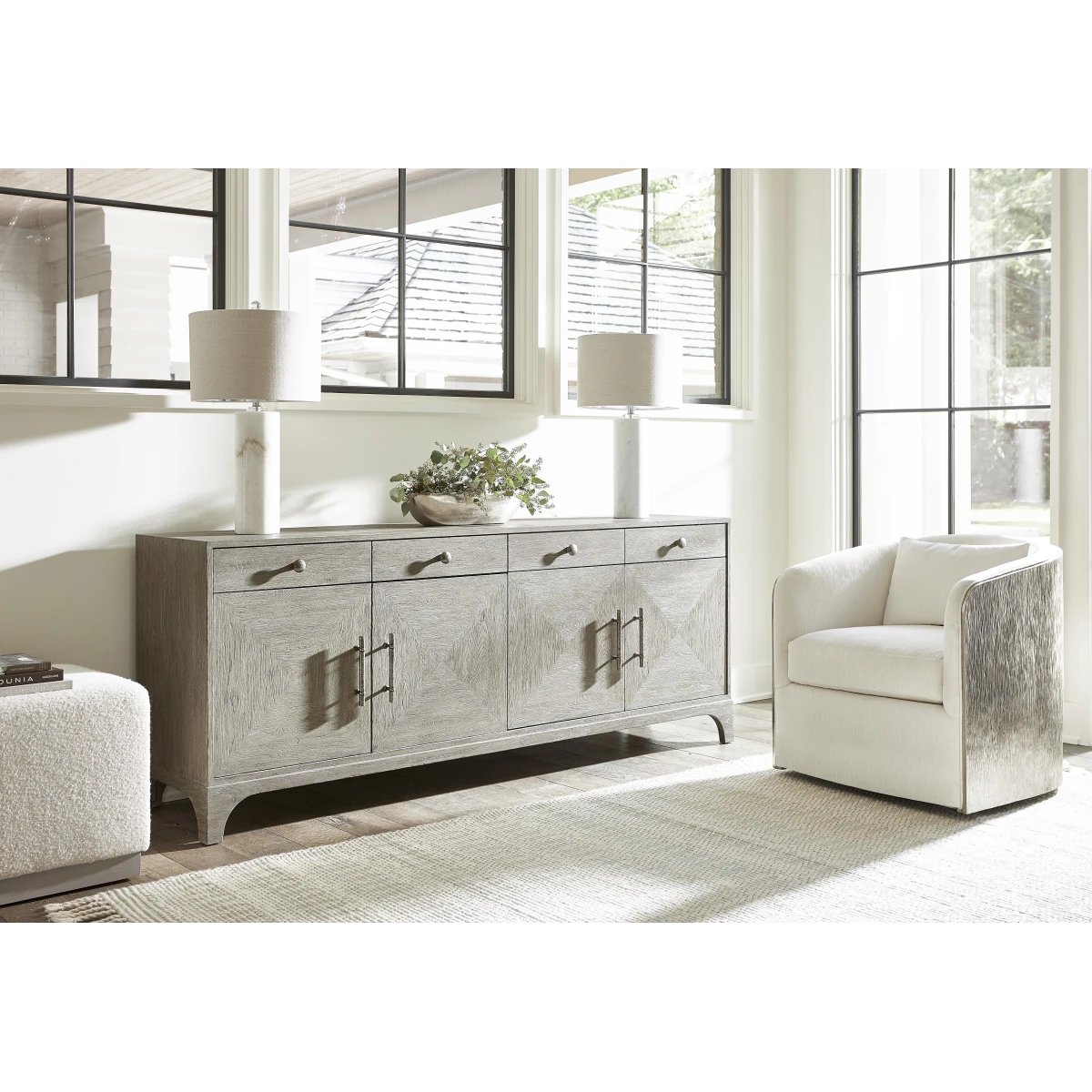 Berhardt Albion Entertainment Credenza Console Tables Bernhardt 14