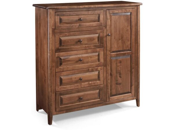 Amish Essentials Carson Chifferobe Chests Archbold Furniture