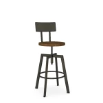 Architect Stool (with back)
