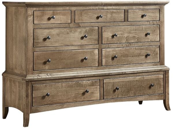 Amish Essentials Provence 9 Drawer Dresser Dressers Archbold Furniture