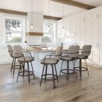 Amisco Dorsey Swivel Stool - Image 3