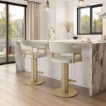 Amisco Jayden Swivel Stool - Image 3