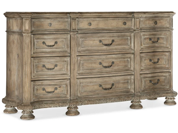 Hooker Furniture Castella Twelve Drawer Dresser Dressers bedroom furniture 4