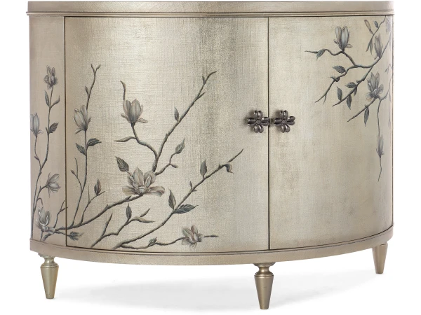 Hooker Furniture Melange Marguerite Two Door Demilune Chest Accent Furniture Accent Chest