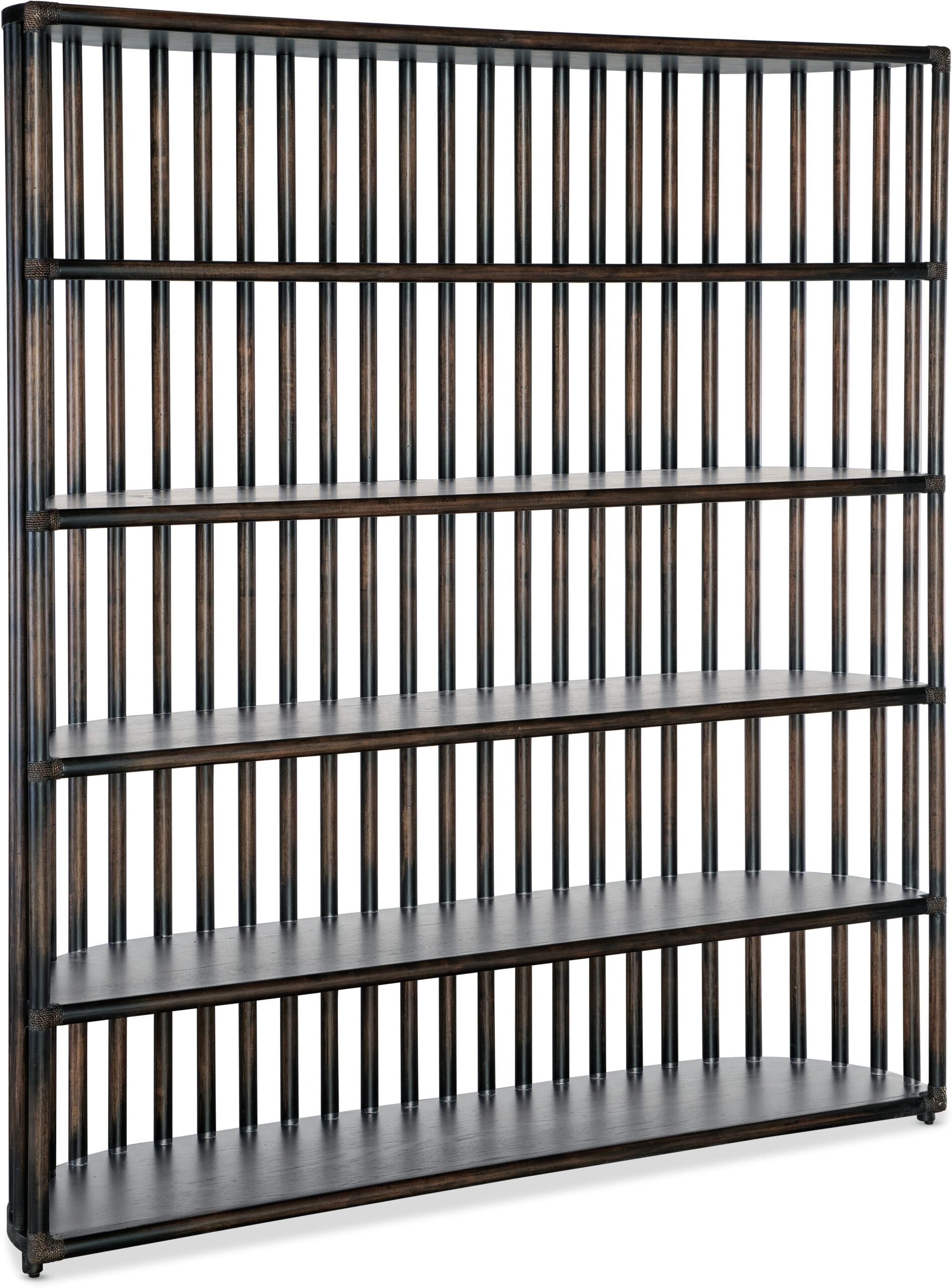 Hooker Furniture Retreat Slatted Bookcase