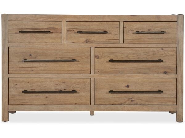 Hooker Furniture Vineyard Row Seven-Drawer Dresser Chests bedroom chest