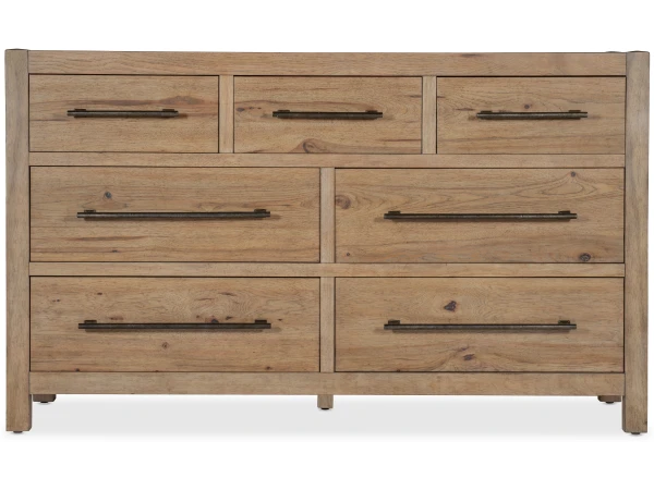Hooker Furniture Vineyard Row Seven-Drawer Dresser Chests bedroom chest