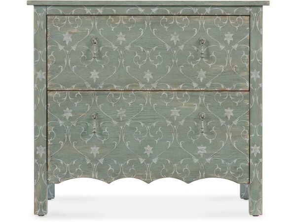 Hooker Furniture Americana Two-Drawer Accent Chest Accent Furniture Accent Chest