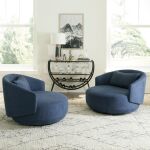 Liberty Swivel Cuddler Chair - Image 2