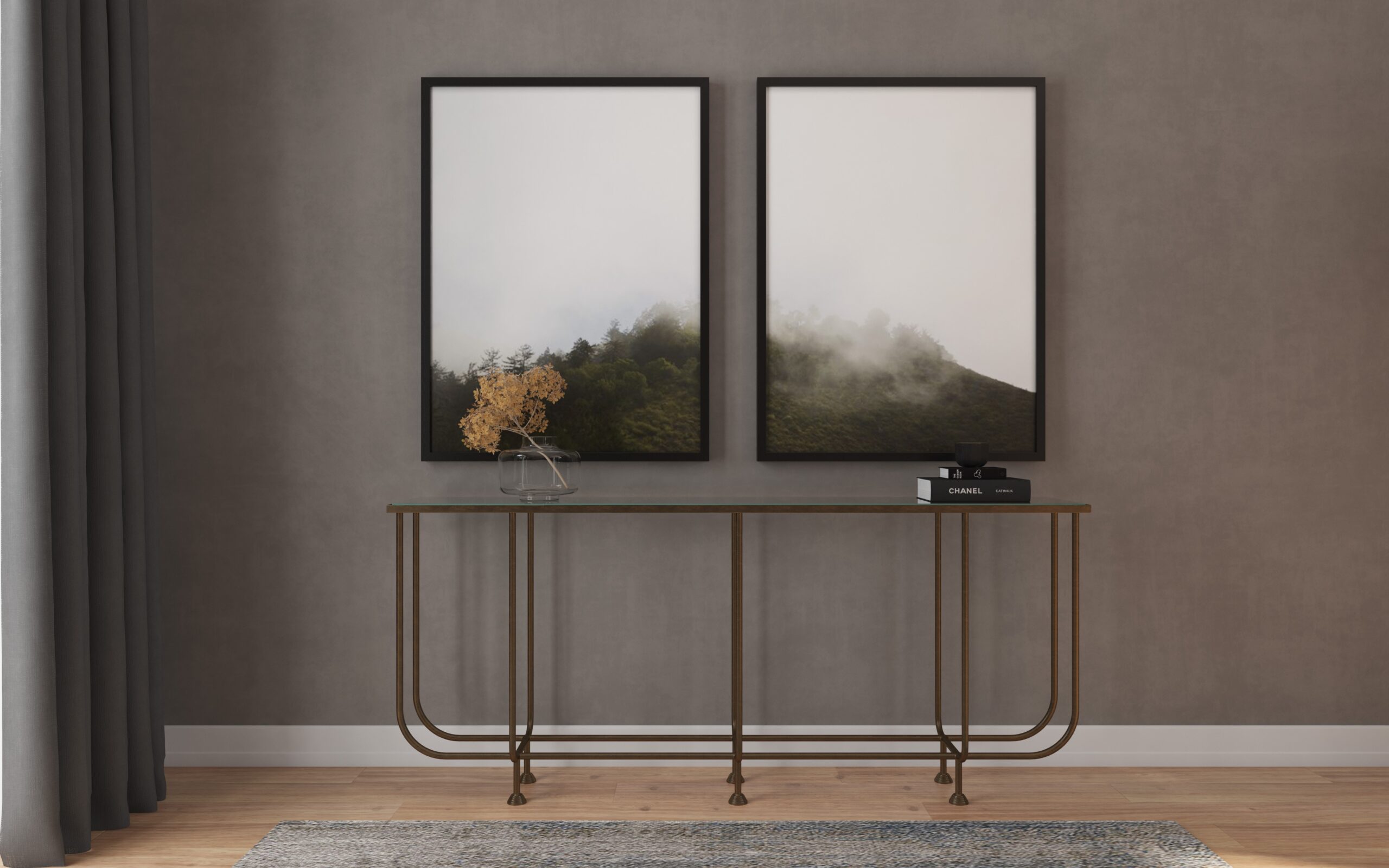 Hooker Furniture Kiara Rectangle Sofa Console