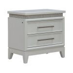 Liberty Reflections Nightstand w/ Lights and Charging Station - Image 5
