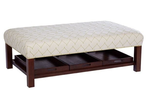 New Traditions Ottomans & Poufs Ottomans & Poufs Craftmaster Furniture