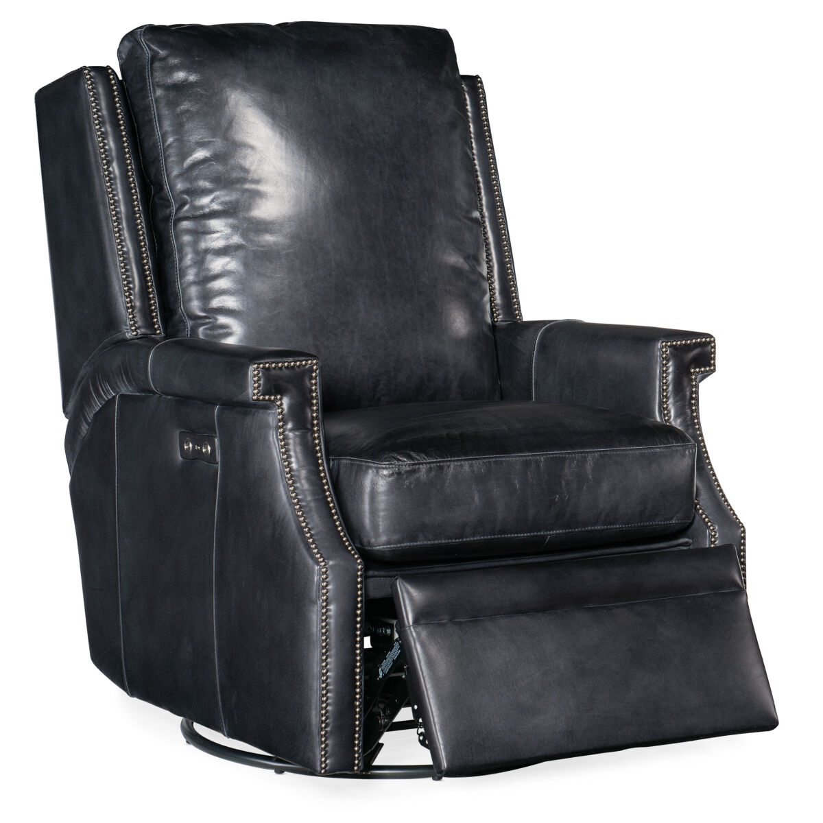 RC Collin PWR Swivel Glider Recliner Recliners Hooker Furniture 9
