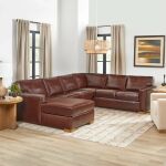 Flexsteel Bryant Leather Sectional