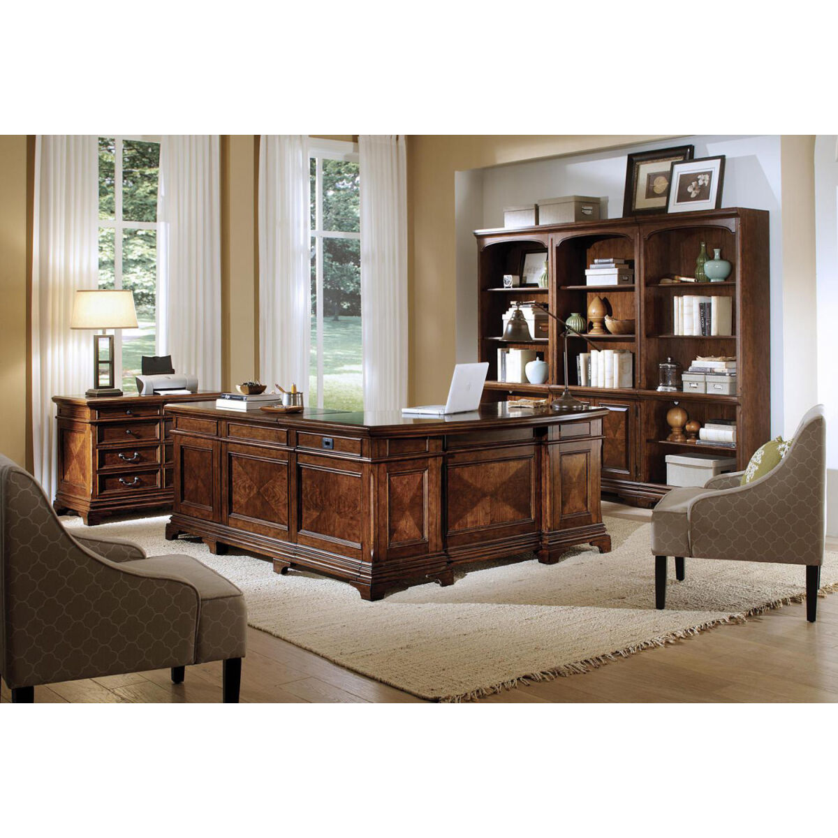 唐木平卓 [B29086] Hawthorne L-Shaped Desk – DuBois Furniture - Waco & Temple Texas
