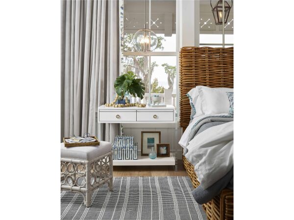 Universal Coastal Living Rattan Stool - Image 2