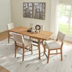 Flexsteel Millwork Brown Friendship Table - Image 3