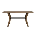 Millwork Brown Friendship Table - Image 7