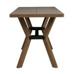 Flexsteel Millwork Brown Friendship Table - Image 6
